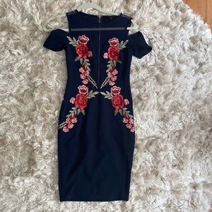Navy Blue Dress